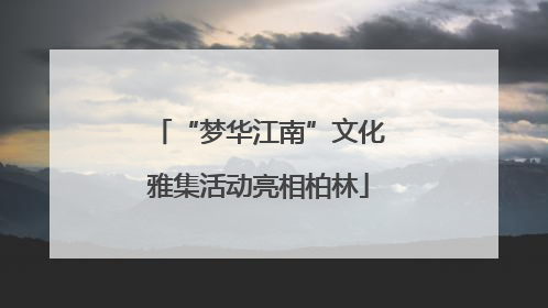 “梦华江南”文化雅集活动亮相柏林