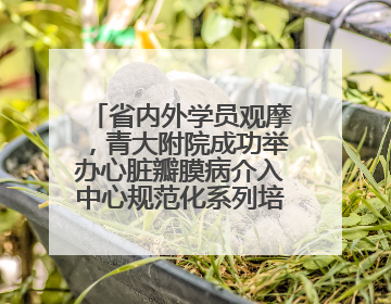 省内外学员观摩，青大附院成功举办心脏瓣膜病介入中心规范化系列培训活动