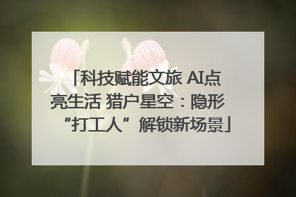 科技赋能文旅 AI点亮生活 猎户星空：隐形“打工人”解锁新场景