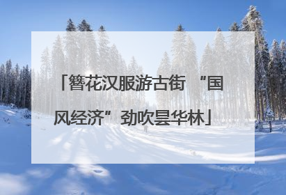 簪花汉服游古街 “国风经济”劲吹昙华林