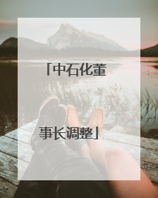 中石化董事长调整