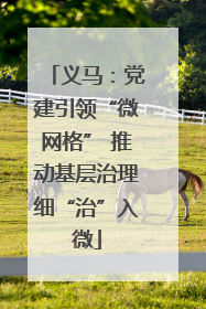 义马：党建引领“微网格” 推动基层治理细“治”入微