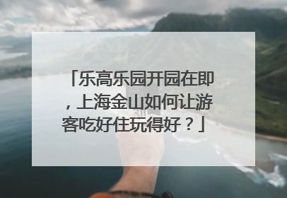 乐高乐园开园在即，上海金山如何让游客吃好住玩得好？