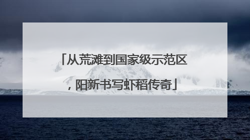 从荒滩到国家级示范区，阳新书写虾稻传奇