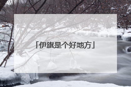 伊旗是个好地方