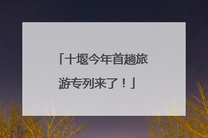 十堰今年首趟旅游专列来了！