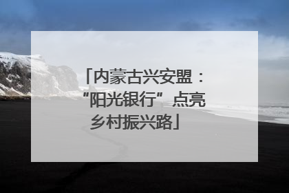内蒙古兴安盟：“阳光银行”点亮乡村振兴路