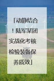 动静结合！陆军某团实战化考核检验装备保养质效