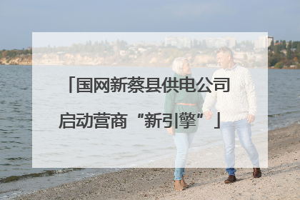 国网新蔡县供电公司启动营商“新引擎”