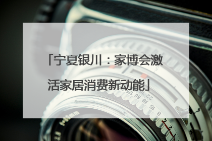宁夏银川：家博会激活家居消费新动能