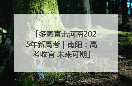 多图直击河南2025年新高考｜南阳：高考收官 未来可期