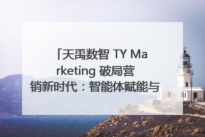 天禹数智 TY Marketing 破局营销新时代：智能体赋能与人才培育双轮驱动