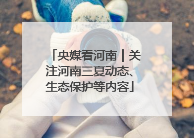 央媒看河南｜关注河南三夏动态、生态保护等内容