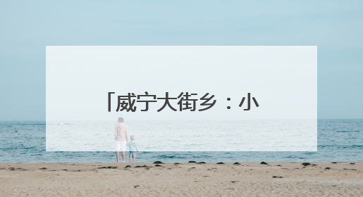 威宁大街乡：小河道治出大民生