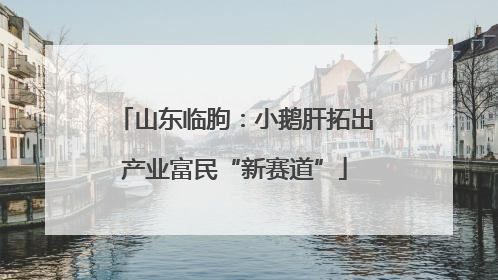 山东临朐：小鹅肝拓出产业富民“新赛道”