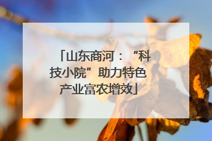 山东商河：“科技小院”助力特色产业富农增效