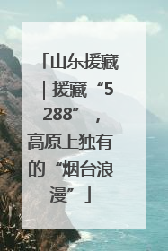 山东援藏｜援藏“5288”，高原上独有的“烟台浪漫”