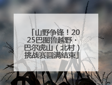山野争锋！2025巴图鲁越野・巴尔虎山（北村）挑战赛圆满结束