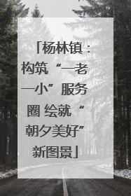 杨林镇：构筑“一老一小”服务圈 绘就“朝夕美好”新图景
