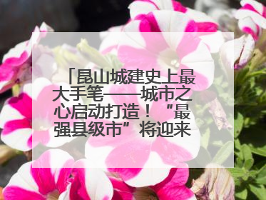 昆山城建史上最大手笔——城市之心启动打造！“最强县级市”将迎来升级版CBD