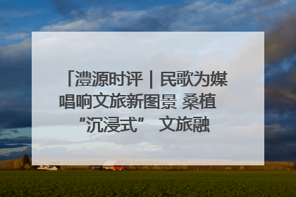 澧源时评｜民歌为媒唱响文旅新图景 桑植 “沉浸式” 文旅融合的破圈启示