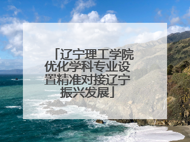 辽宁理工学院优化学科专业设置精准对接辽宁振兴发展