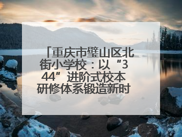重庆市璧山区北街小学校：以“344”进阶式校本研修体系锻造新时代强师