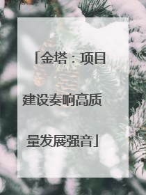 金塔：项目建设奏响高质量发展强音