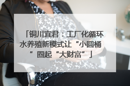 铜川宜君：工厂化循环水养殖新模式让“小圆桶”圈起“大财富”