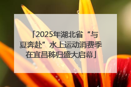 2025年湖北省“与夏奔赴”水上运动消费季在宜昌秭归盛大启幕